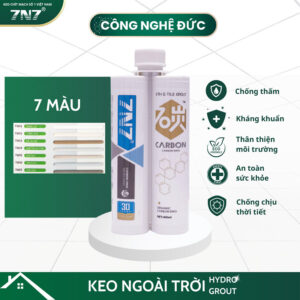 Keo chà ron gạch 7N7 epoxy 2 thành phần (ngoài trời)