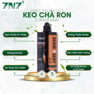 Keo chít mạch gạch 7N7 Epoxy 2 thành phần