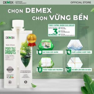 Keo chà ron cao cấp Demex, Epoxy 2 thành phần