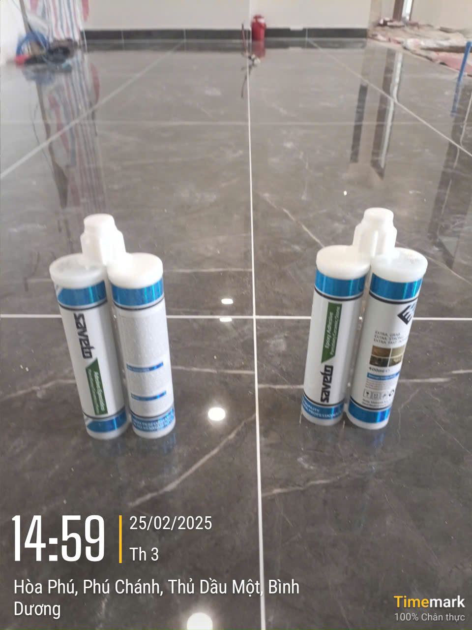 Kết quả thi công keo ron epoxy mang lại vẻ đẹp đẳng cấp tại Bình Dương