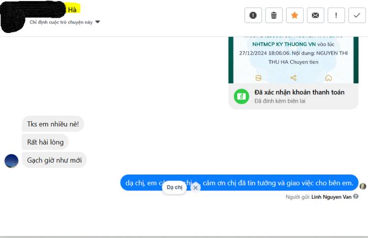 Review khách hàng thực tế